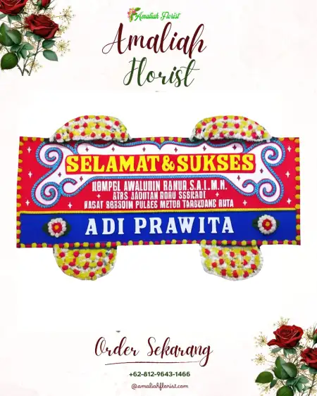 Papan Bunga Ucapan Selamat Sukamulih